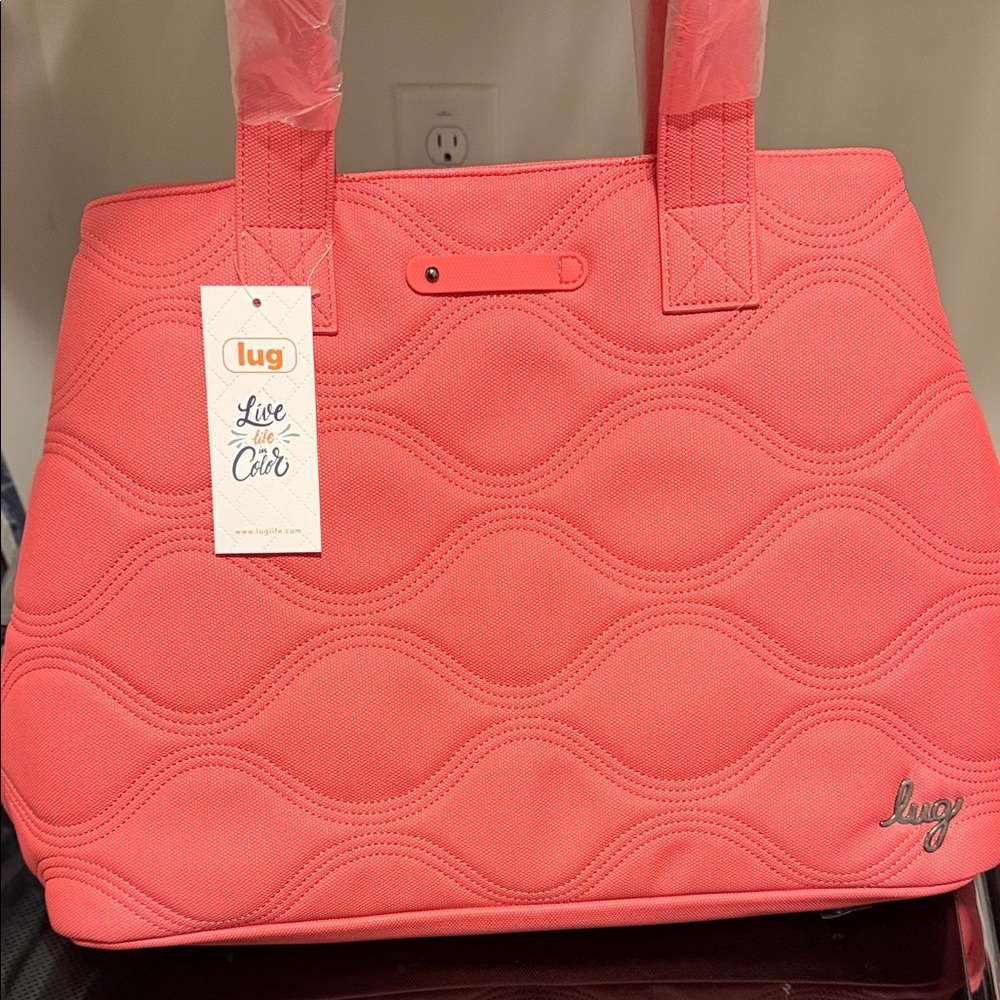 Lug Tempo Tote Bag in Watermelon Ice Pop - Picture 4 of 15